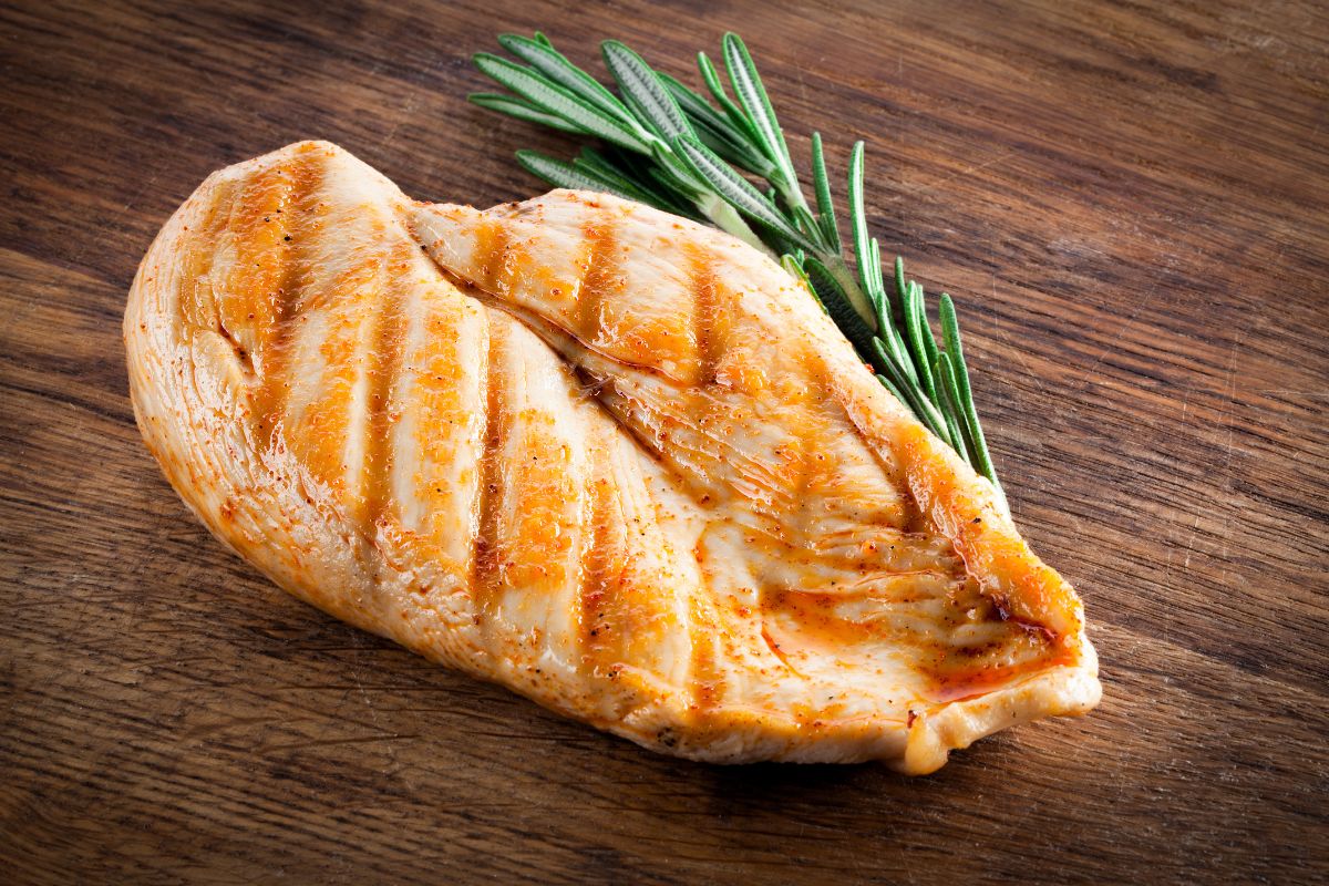 petto di pollo cucinato